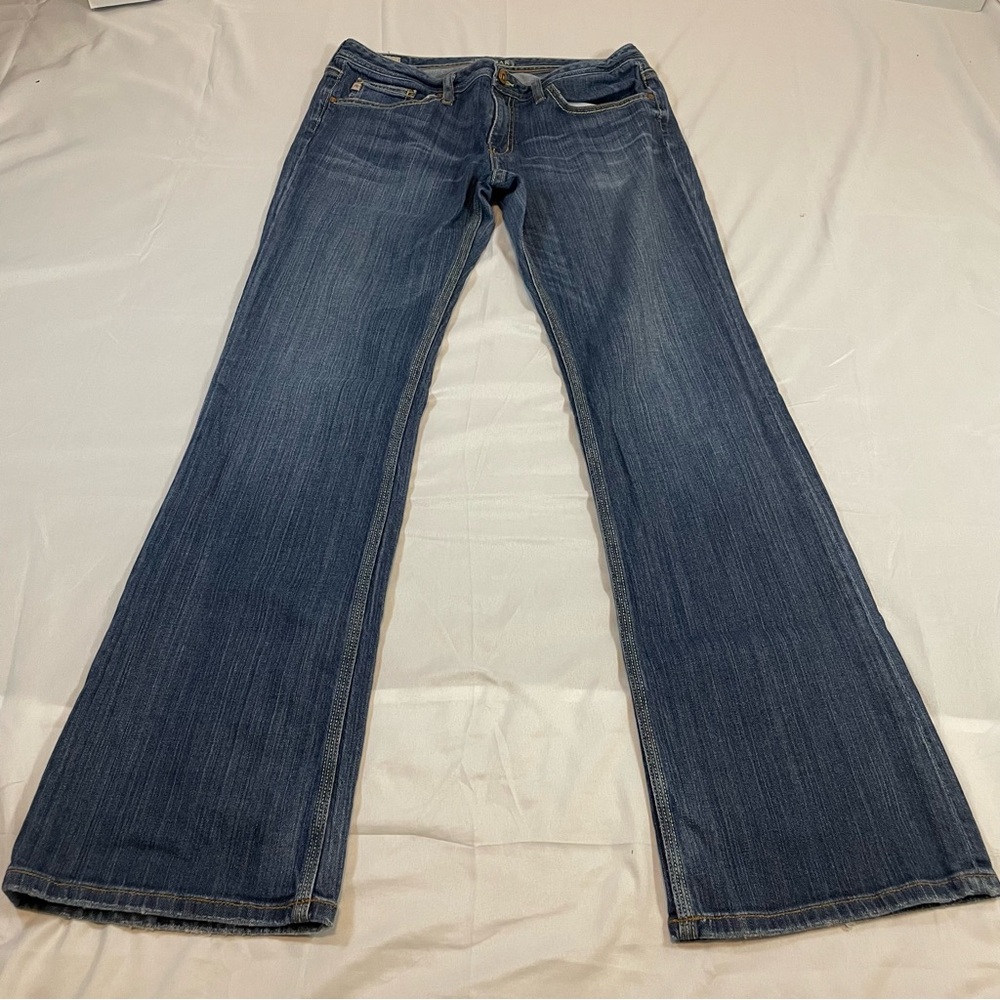Big Star Mia Bootcut Jeans Womens 31R Blue Medium Wash‎ Denim Made in USA